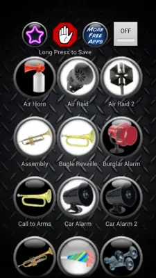 Sirens and Horns android App screenshot 2